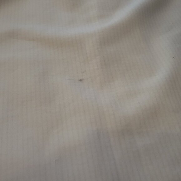 Cubavera Men's Shirt XL Linen Rayon Beige Cream Relaxed Short Sleeve Pocket - Picture 13 of 15